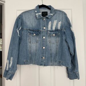 Love Tree Light Blue Denim Jacket